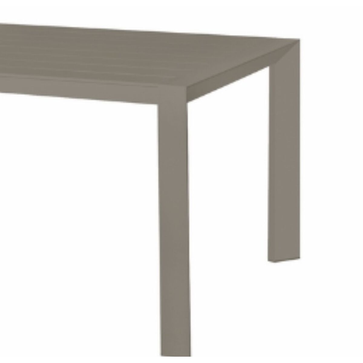 Tavolo da Pranzo Io Alluminio 180 x 100 x 75 cm